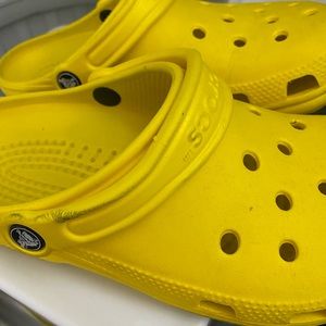 Yellow Crocs